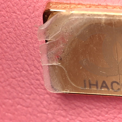 Chanel Caviar Quilted Medium Double Flap Pink 7 of 11