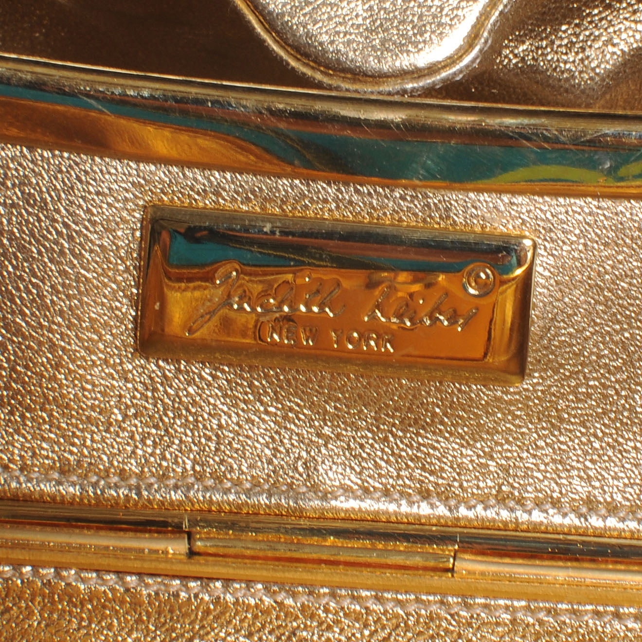 Judith Leiber Semi-Precious Stone and Crystal Lion Minaudiere Clutch 6 of 6