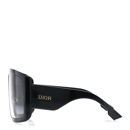 Christian Dior Acetate DiorSo Light 1 Shield Sunglasses Black 3 of 10