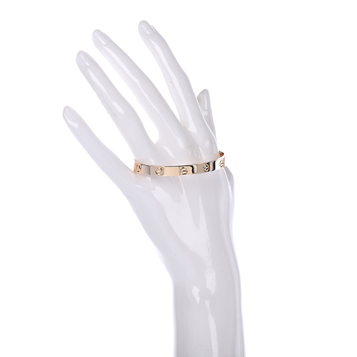 18K Yellow Gold LOVE Bracelet 17
