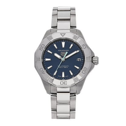 Tag Heuer Stainless Steel 34mm Aquaracer Lady Professional 200 Solargraph Quartz Watch Blue WBP1311 1 of 5