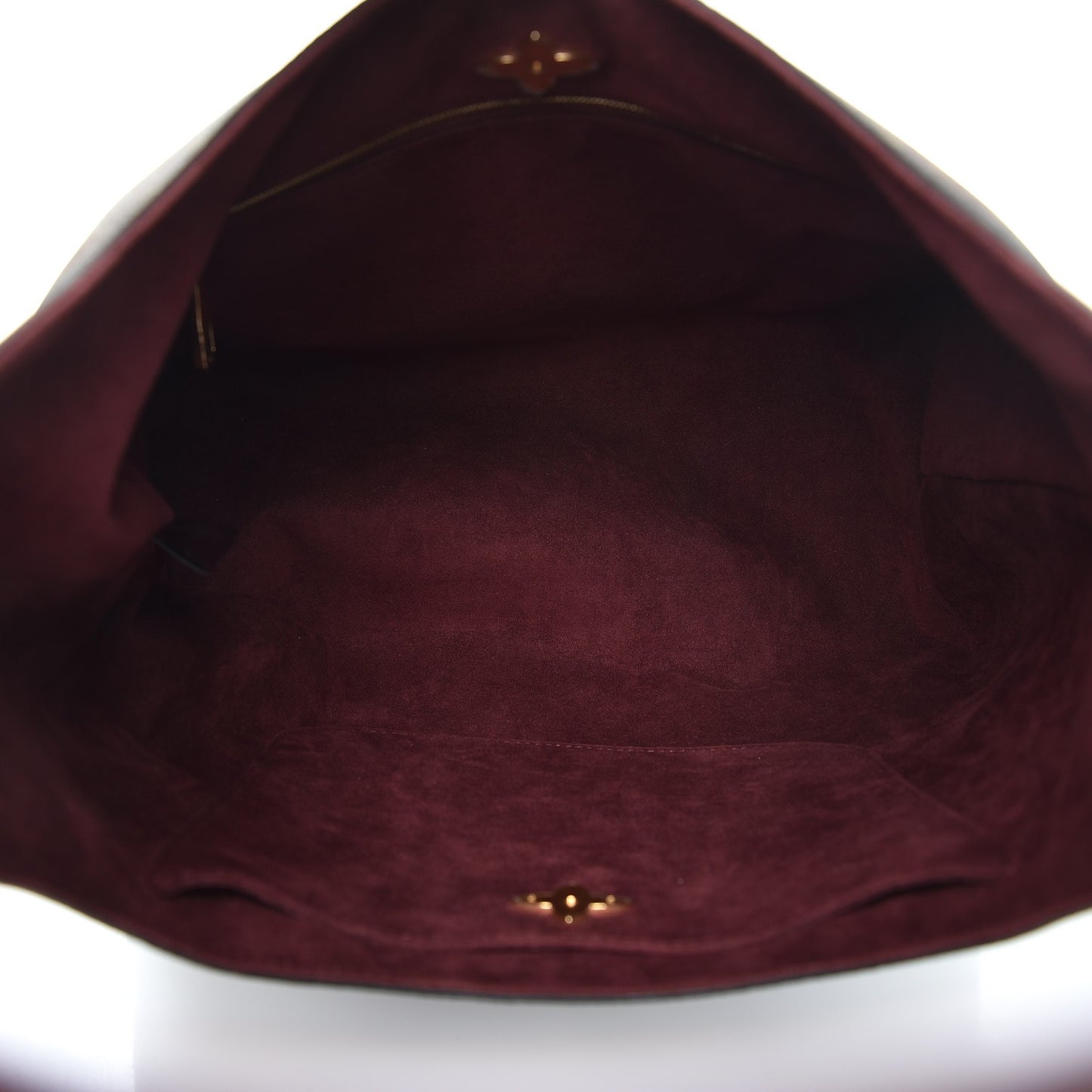 Monogram Flower Hobo Beige