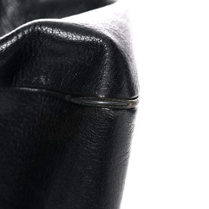 Prada Goatskin Cerniera Doctor Bag Black 34 of 42