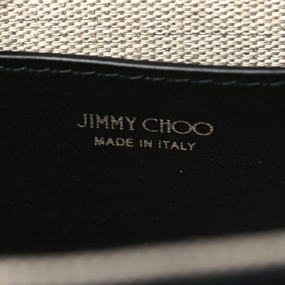 Jimmy Choo Nappa Logo Kalina Crossbody Bag Black 6 of 9