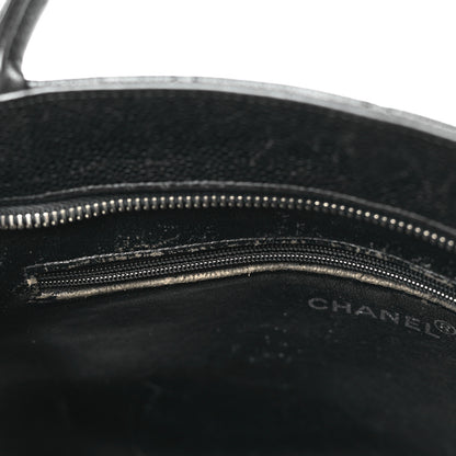 Chanel Caviar Quilted Medallion Tote Black 11 of 11