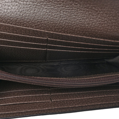 Gucci GG Supreme Monogram Web Ophidia Continental Wallet Brown 5 of 7