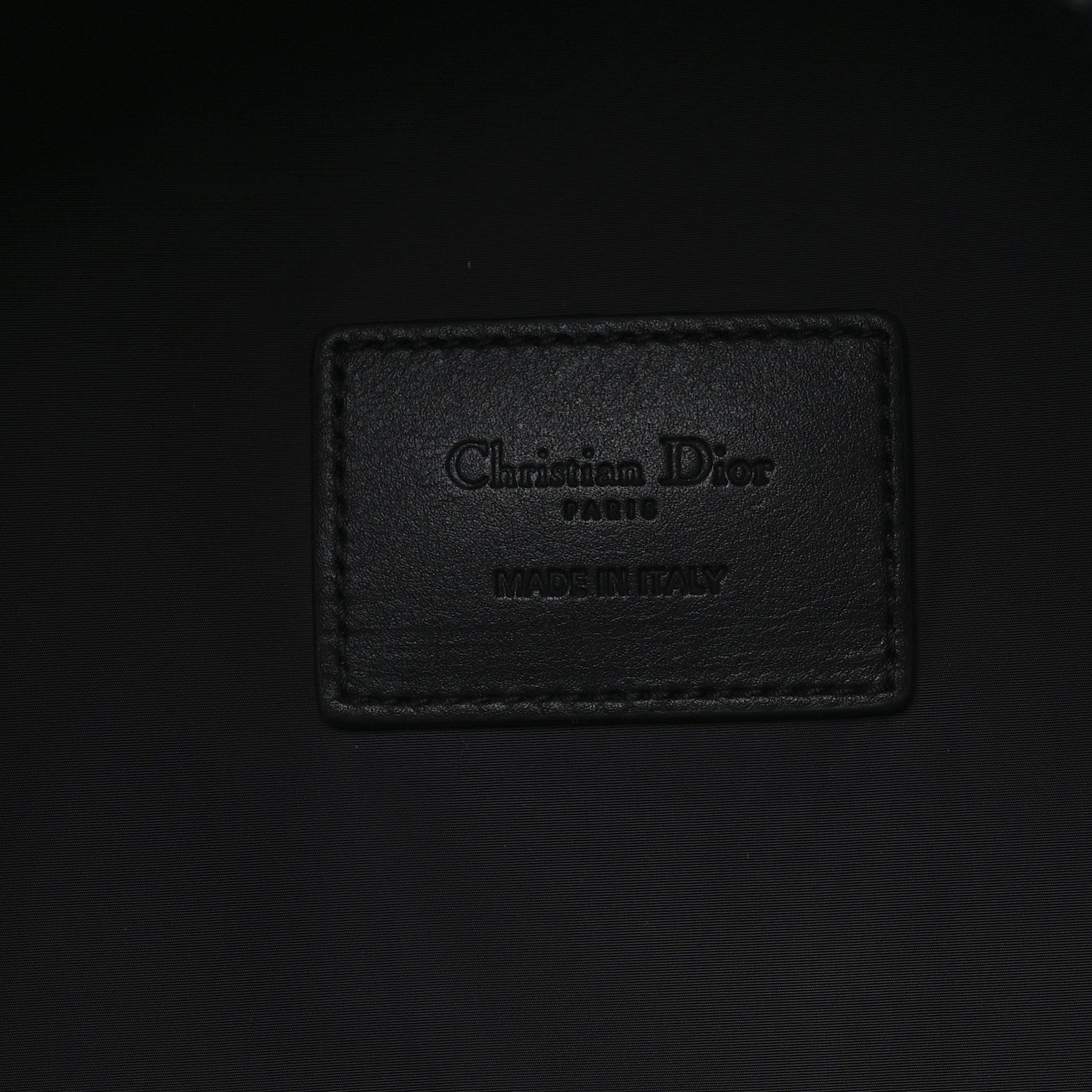 Christian Dior Oblique Diortravel Backpack Blue 6 of 10