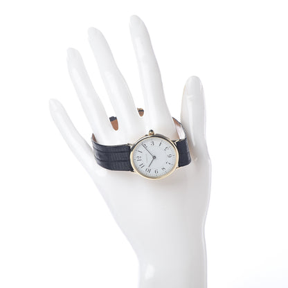 Tiffany 14K Yellow Gold Lizard 30mm Classic Quartz Watch 2 of 8