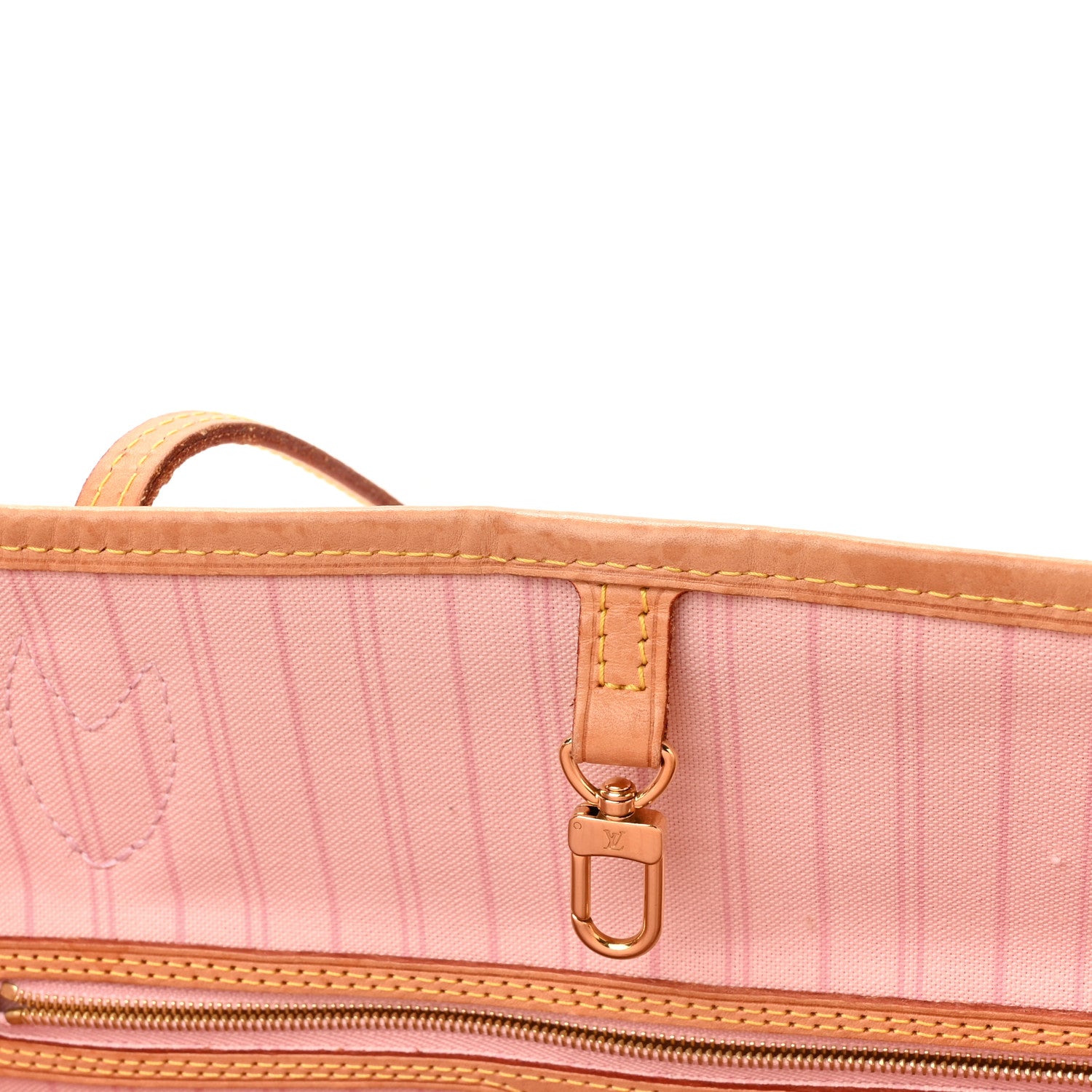 Louis Vuitton Damier Azur Neo Neverfull GM Rose Ballerine 10 of 18