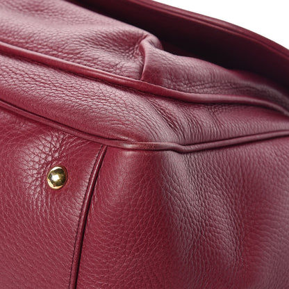 Gucci Cellarius Calfskin Medium 1973 Top Handle Satchel Cherry Gloss 12 of 15