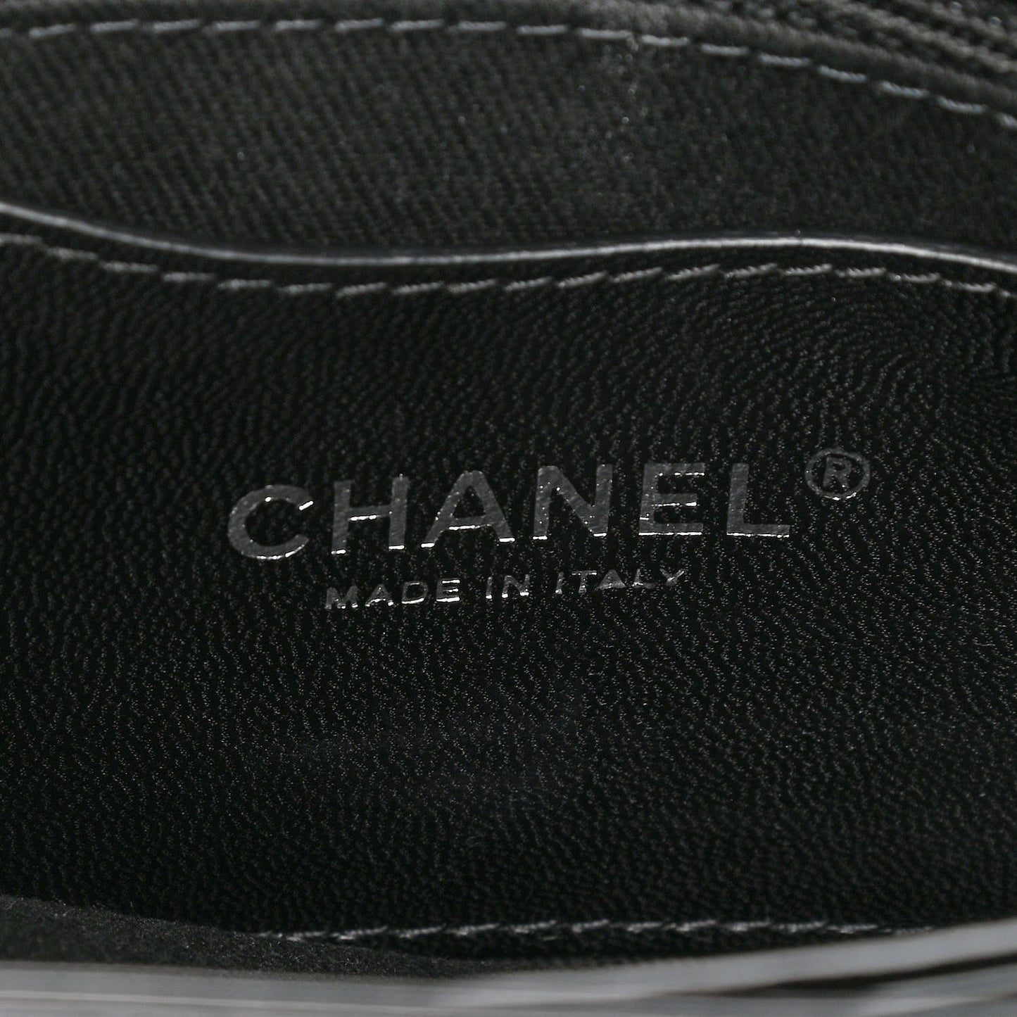 Patent Quilted Small Just Mademoiselle Bowling Bag Black
