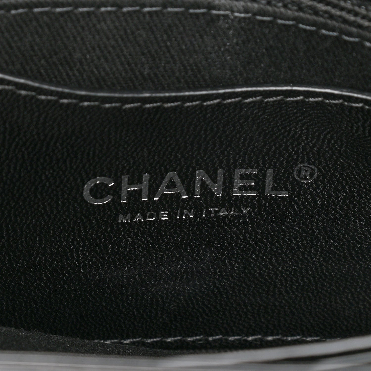 Chanel Patent Quilted Small Just Mademoiselle Bowling Bag Black 6 of 11