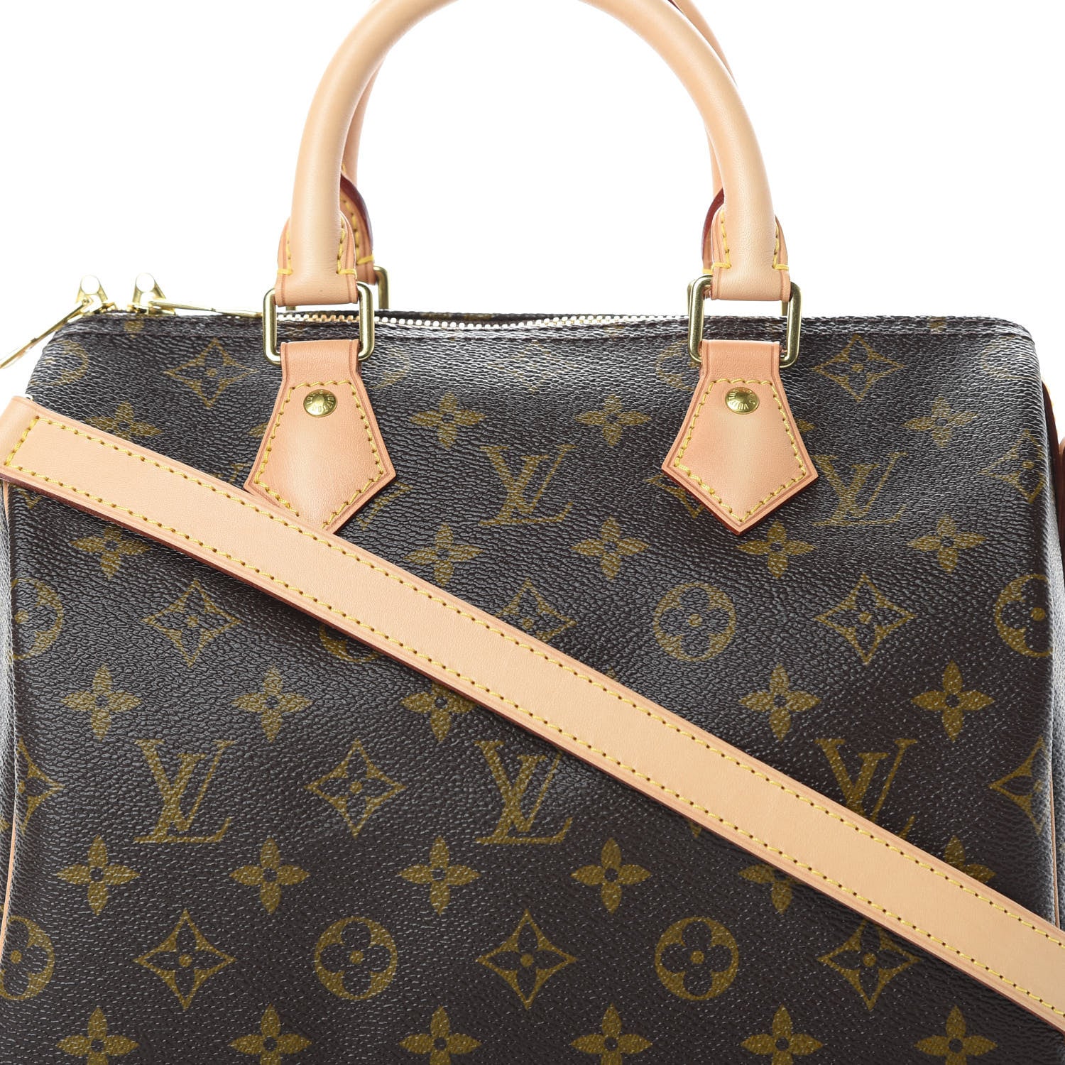 Louis Vuitton Monogram Speedy Bandouliere 25 9 of 15