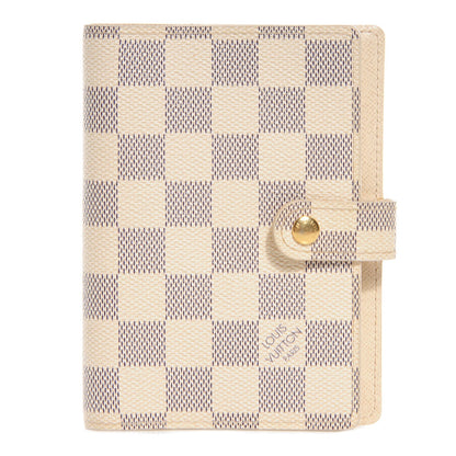 Louis Vuitton Damier Azur Small Ring Agenda Cover 1 of 7