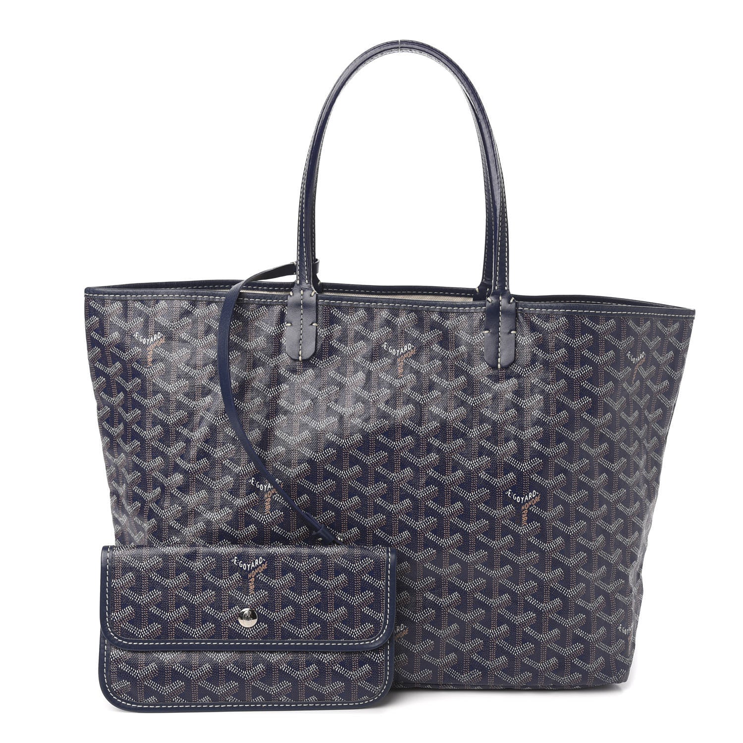 Goyard Goyardine Saint Louis PM Navy 1 of 11