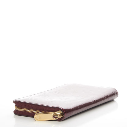 Louis Vuitton Vernis Zippy Wallet Rouge Fauviste 4 of 7