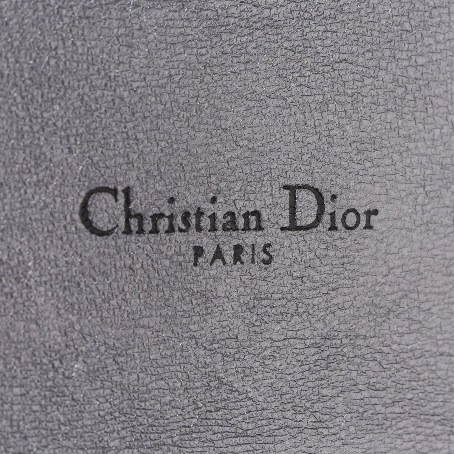 Christian Dior Metallic Lambskin Cannage Miss Dior Chain Wallet Silver 10 of 11