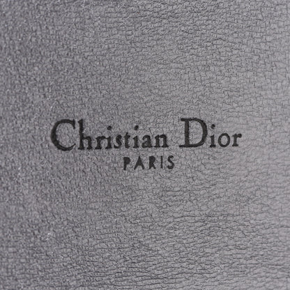 Christian Dior Metallic Lambskin Cannage Miss Dior Chain Wallet Silver 10 of 11