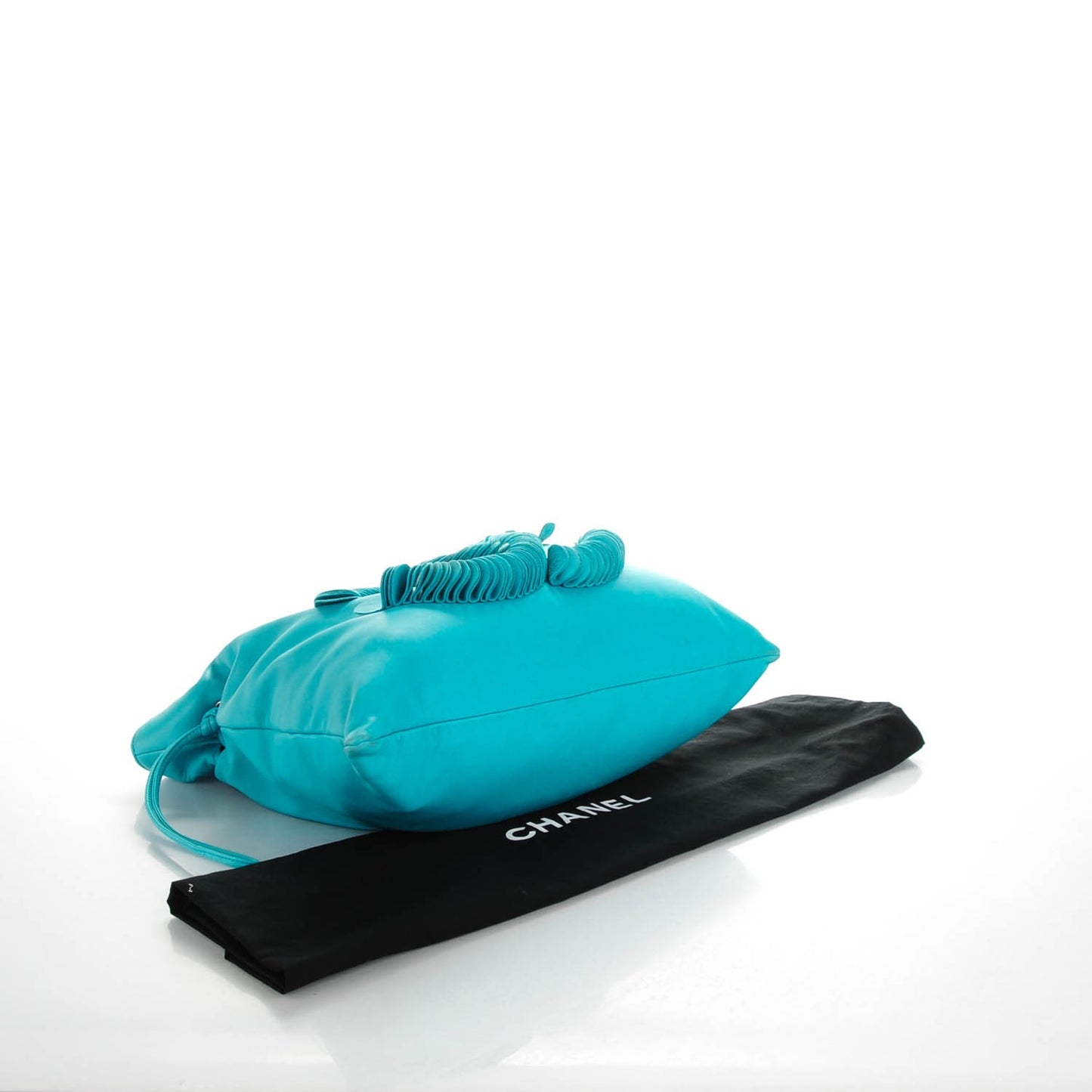 Lambskin CC Disc Tote Turquoise