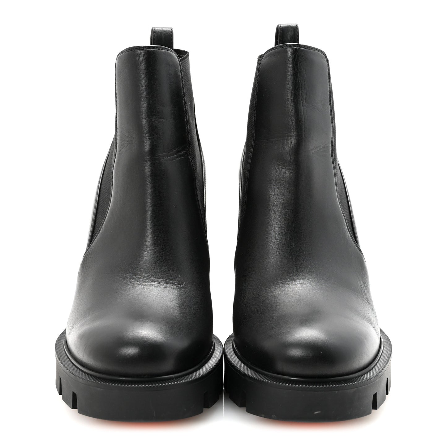 Calfskin Marchacroche 70 Chelsea Boots 38 Black