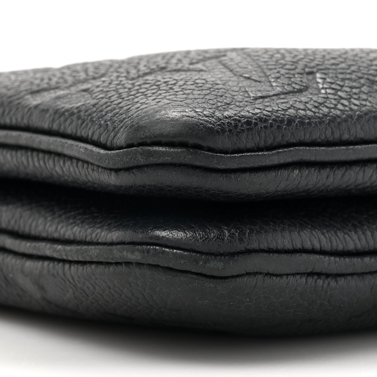 Empreinte Double Zip Pochette Black