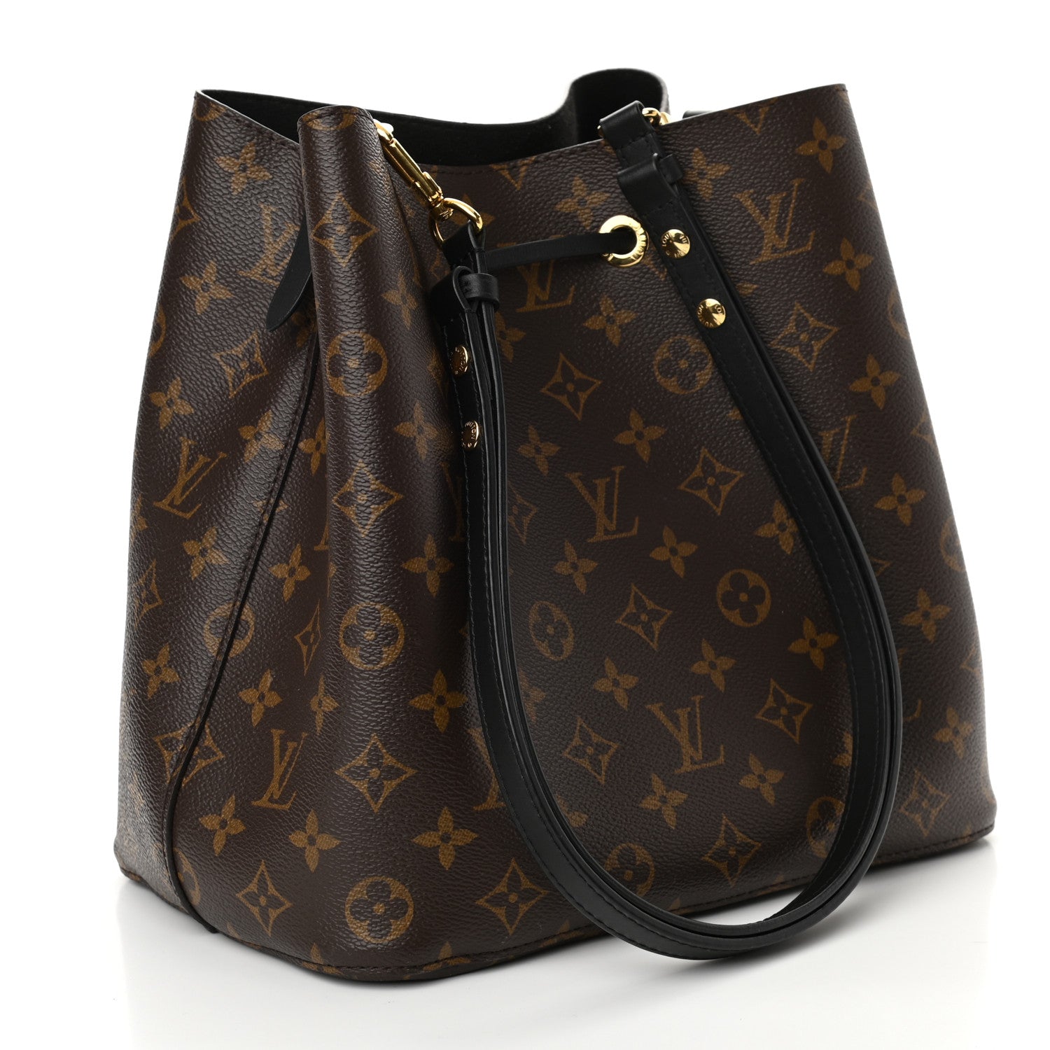 Louis Vuitton Monogram Neonoe MM Black 3 of 12
