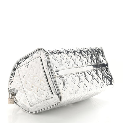 Louis Vuitton Monogram Miroir Speedy 30 Silver 4 of 14