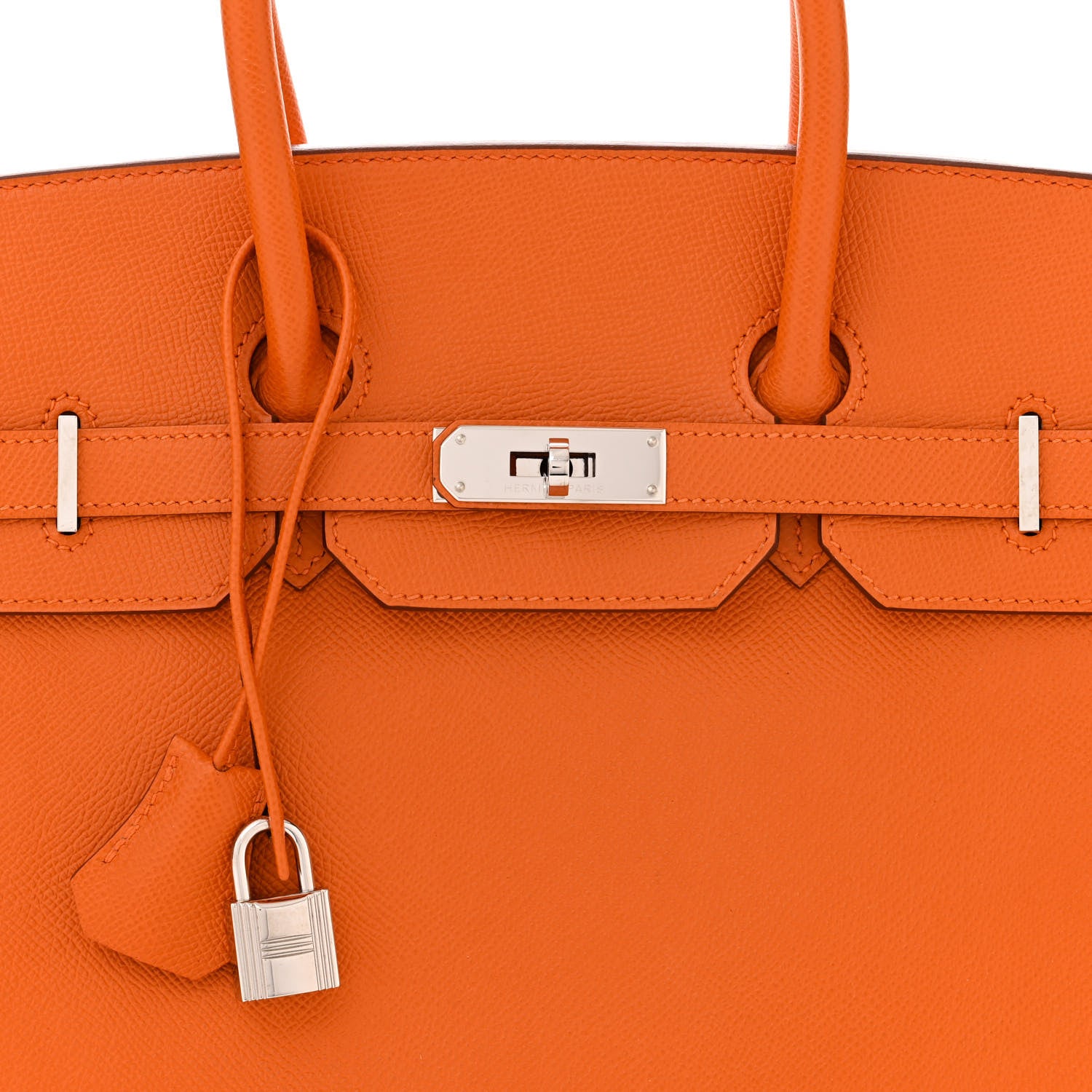 Hermes Epsom Birkin 35 Orange 8 of 10