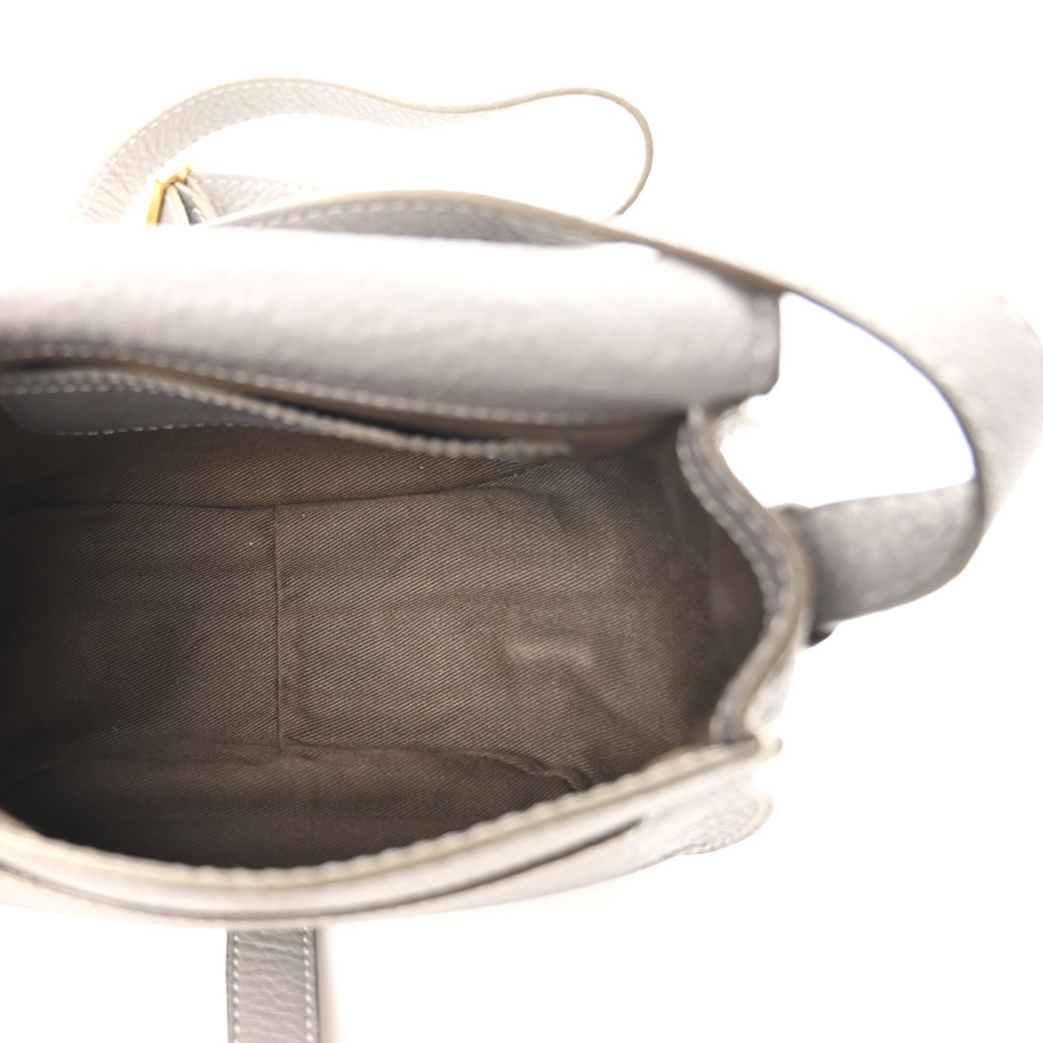 Chloe Calfskin Mini Marcie Round Crossbody Bag  Cashmere Grey 5 of 10