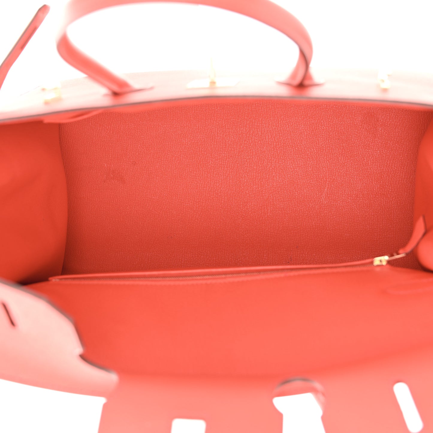 Epsom Horseshoe Birkin Sellier 35 Rose Texas