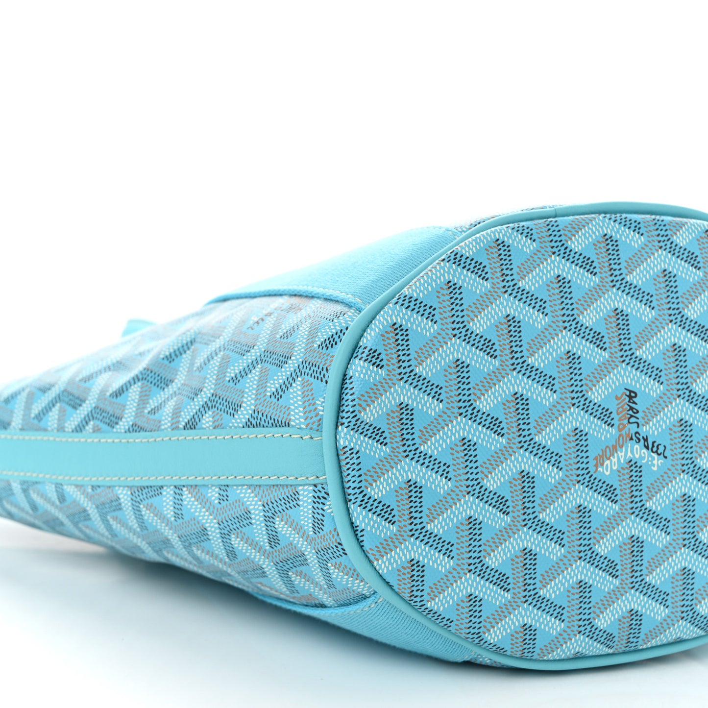 Goyardine Belharra PM Bleu Turquoise