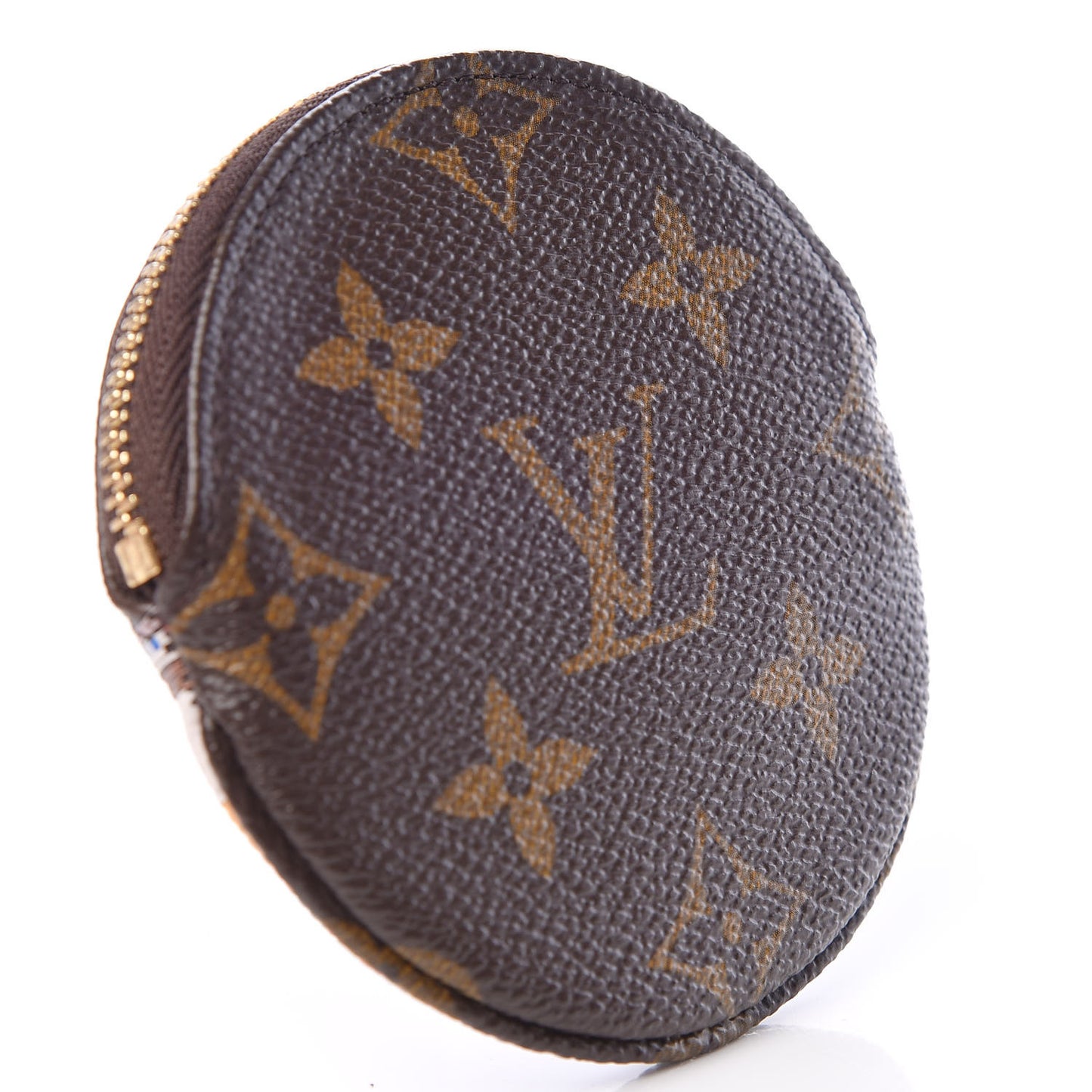 Monogram 2016 Christmas Animation Round Coin Purse Rouge