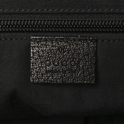 Gucci GG Plus Monogram Medium Flap Messenger Bag Black 6 of 11