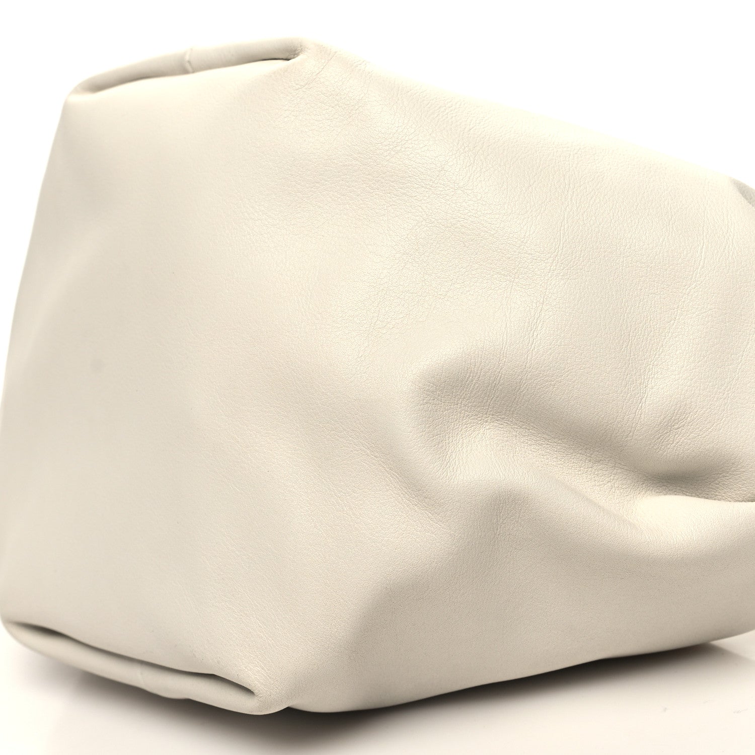 Bottega Veneta Calfskin Mini Double Knot Bag White 10 of 10
