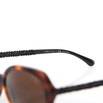 Chanel Acetate Cat Eye 5375 Sunglasses Tortoise 6 of 8