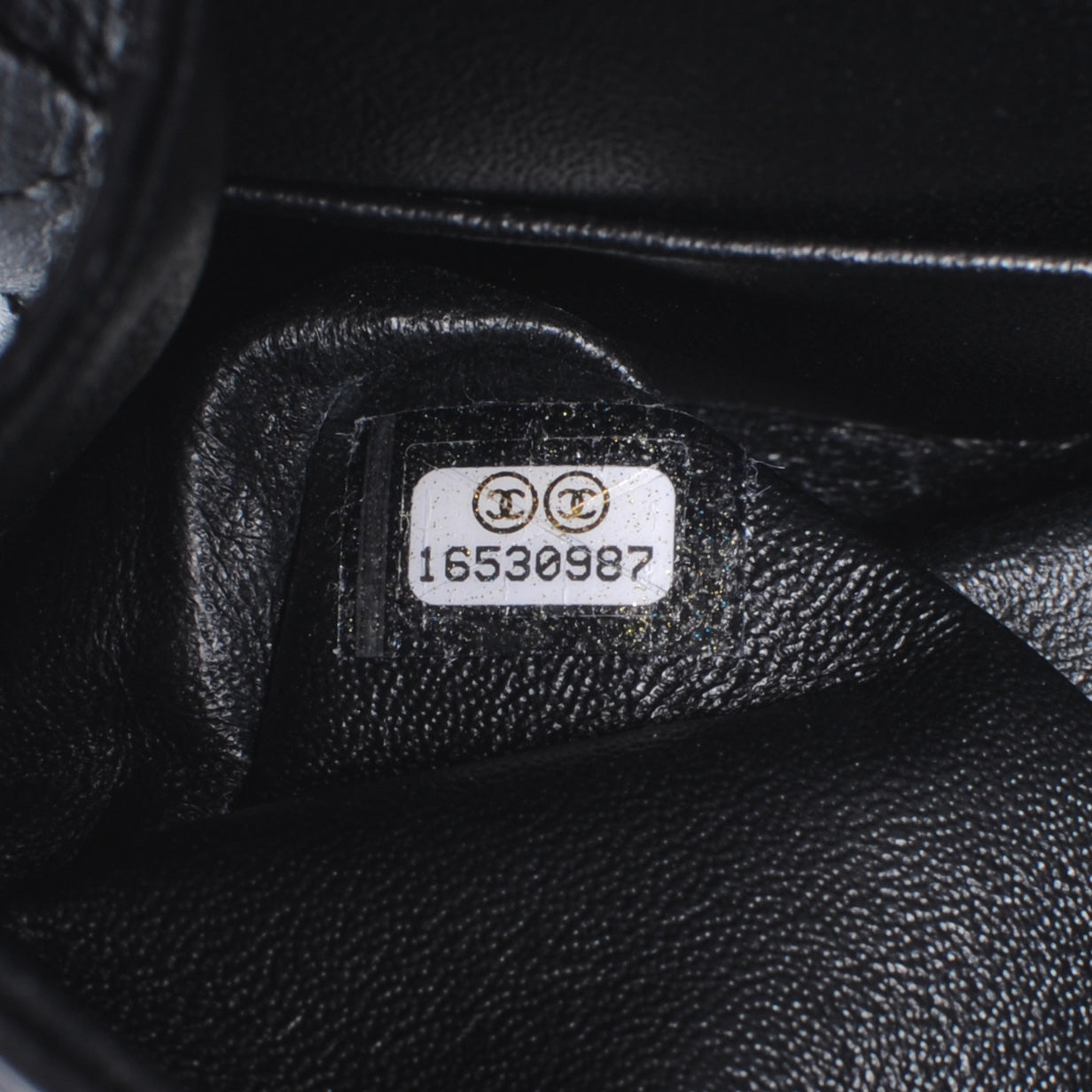 Aged Calfskin Lucky Charms 2.55 Reissue 225 Flap Black