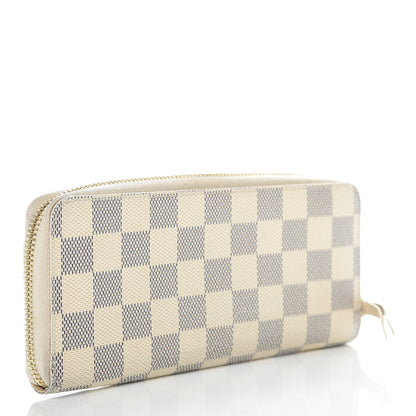 Louis Vuitton Damier Azur Clemence Wallet 3 of 12
