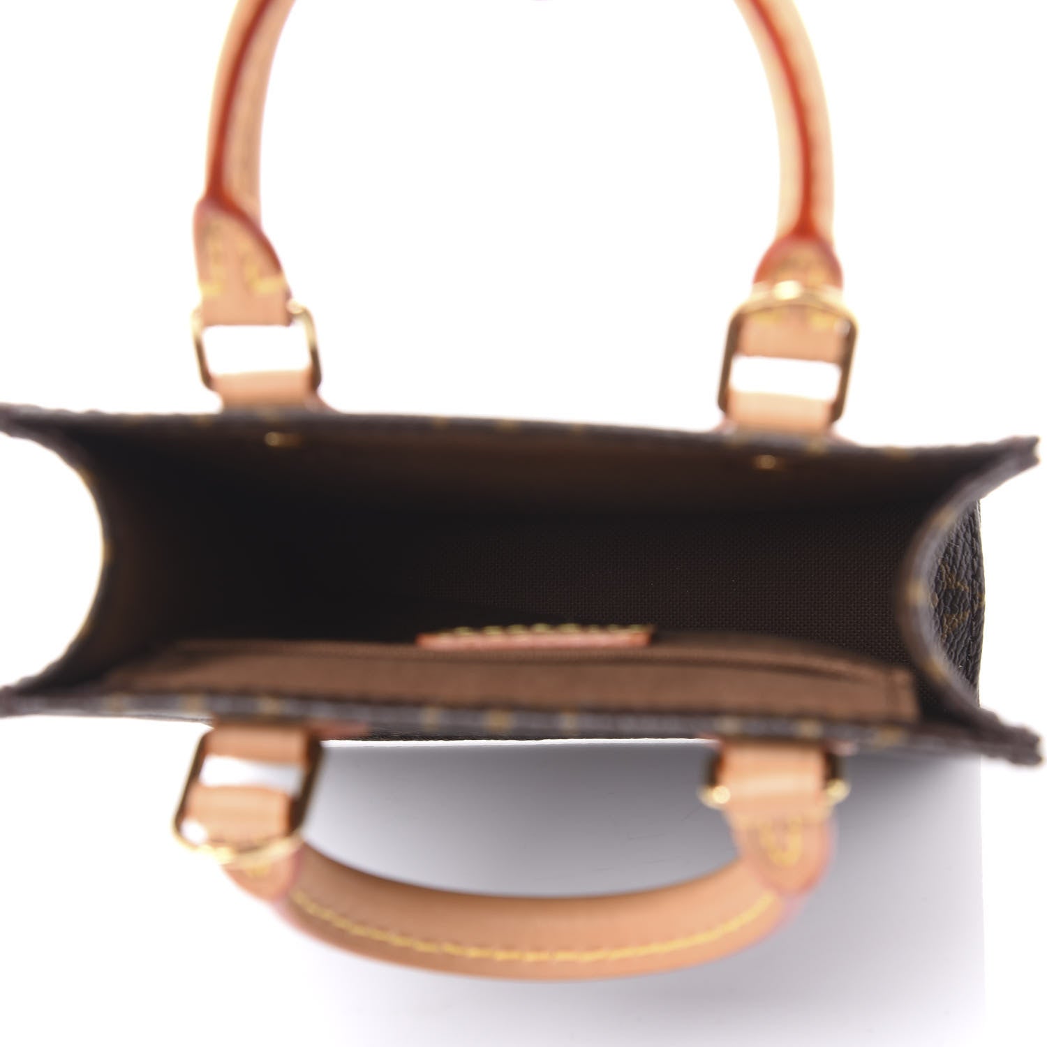 Louis Vuitton Monogram Petit Sac Plat 4 of 10
