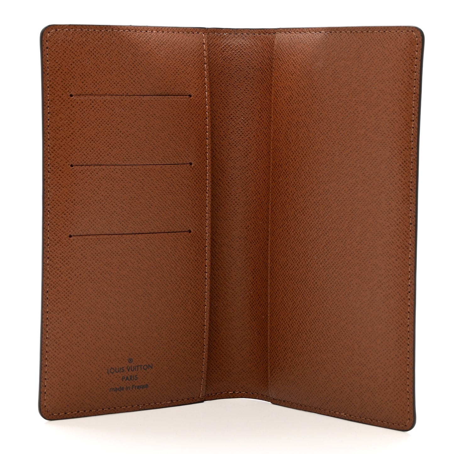 Monogram Checkbook Holder Case Wallet
