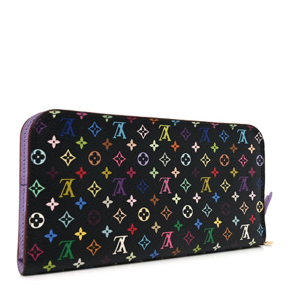 Louis Vuitton Monogram Multicolor Insolite Wallet Black Violet 3 of 6