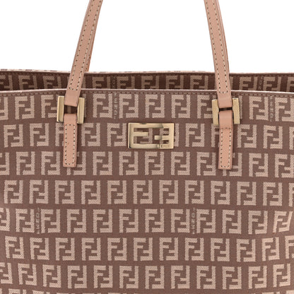 Fendi Zucchino Vitello Tote Teint Cipria 8 of 16