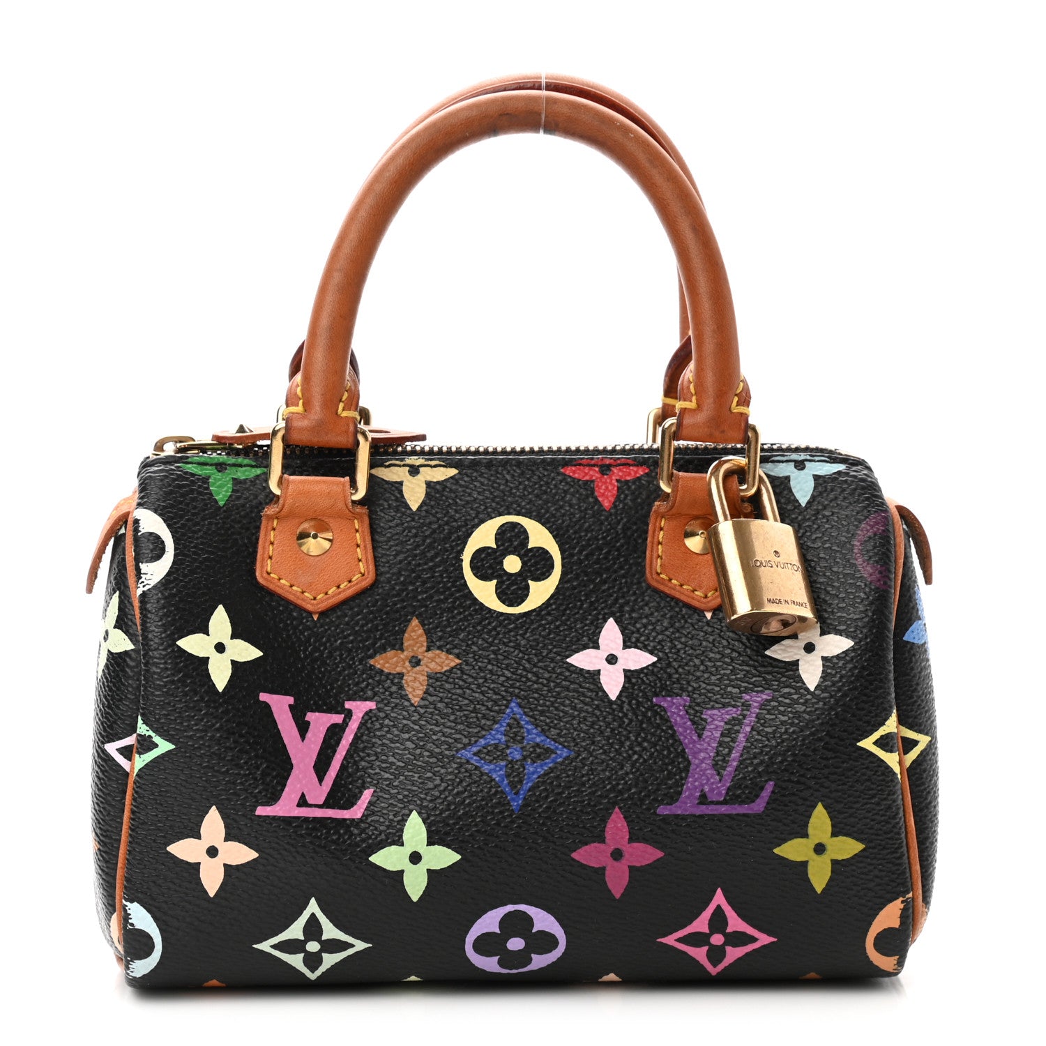 Louis Vuitton Monogram Multicolor Mini Sac HL Speedy Black 1 of 11