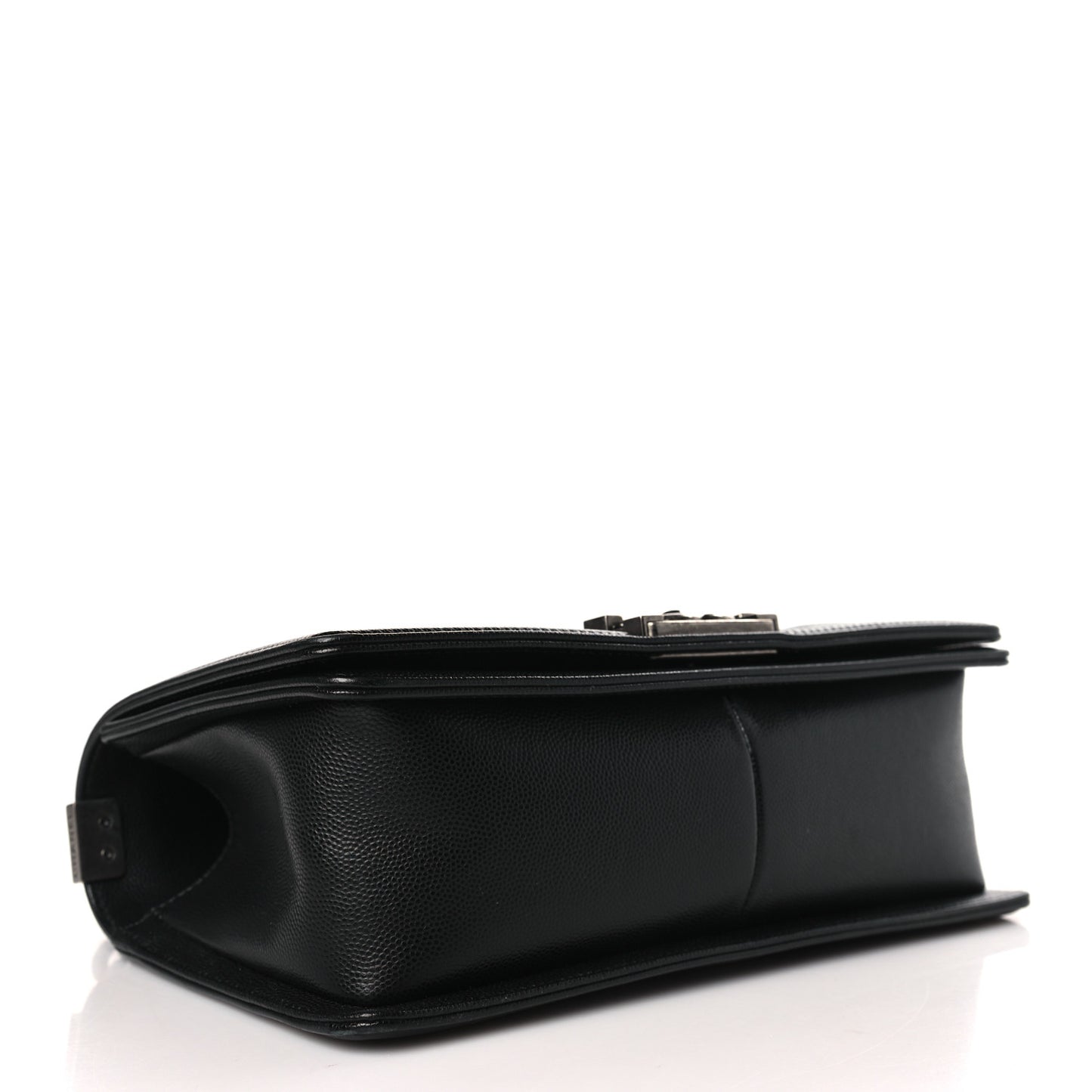 Caviar Quilted Medium Boy Flap Black