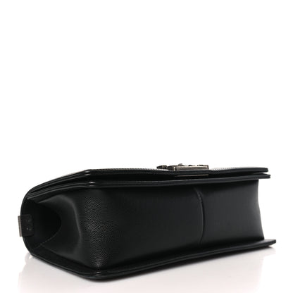 Chanel Caviar Quilted Medium Boy Flap Black 5 of 11