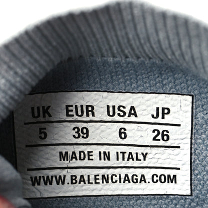 Balenciaga Neoprene Knit Mens Speed Sneakers 39 Gris Roche 7 of 8