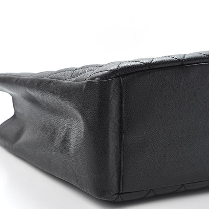 Chanel Caviar Quilted Grand Shopping Tote GST Black 7 of 9
