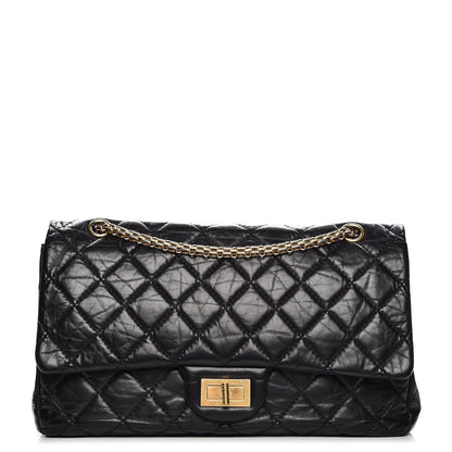 Chanel Aged Calfskin Quilted 2.55 Reissue 227 Flap Black 1 of 16
