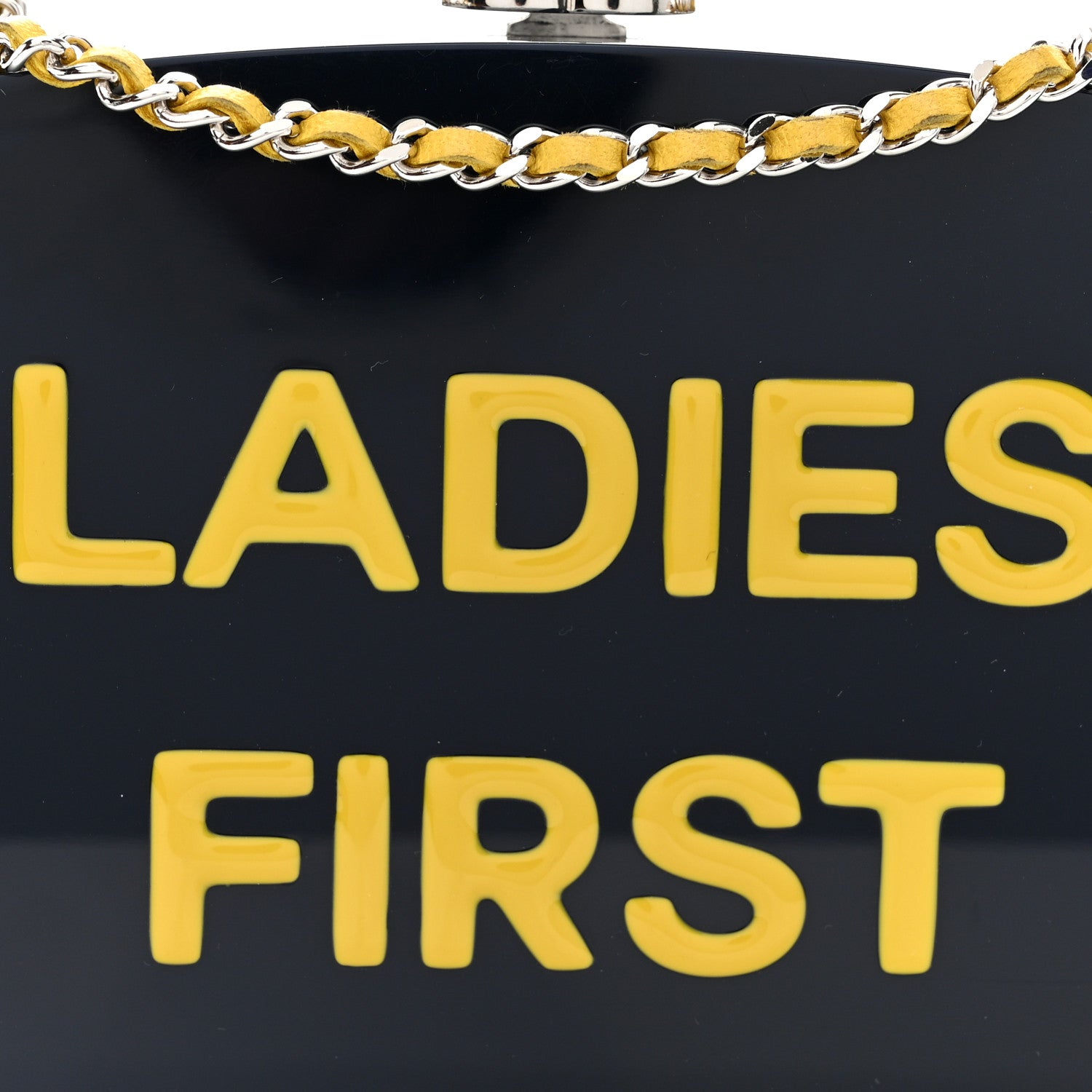 Chanel Plexiglass Evening In The Street 5x5=CC Small Clutch Dark Blue 8 of 10