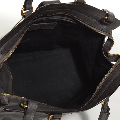 Saint Laurent Sheepskin Mini Cabas ChYc Light Seppia 5 of 8