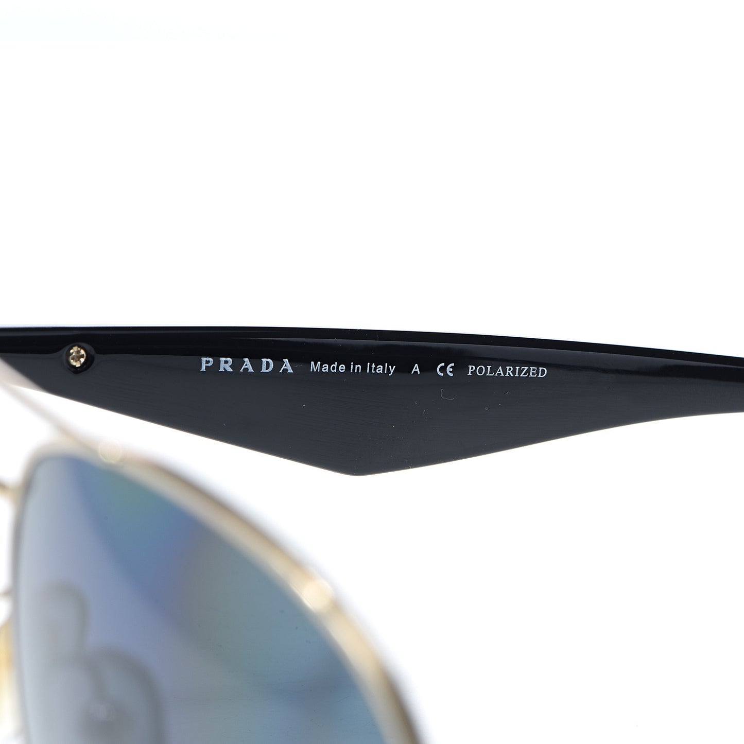 Gradient Aviator Sunglasses SPR53Q Black
